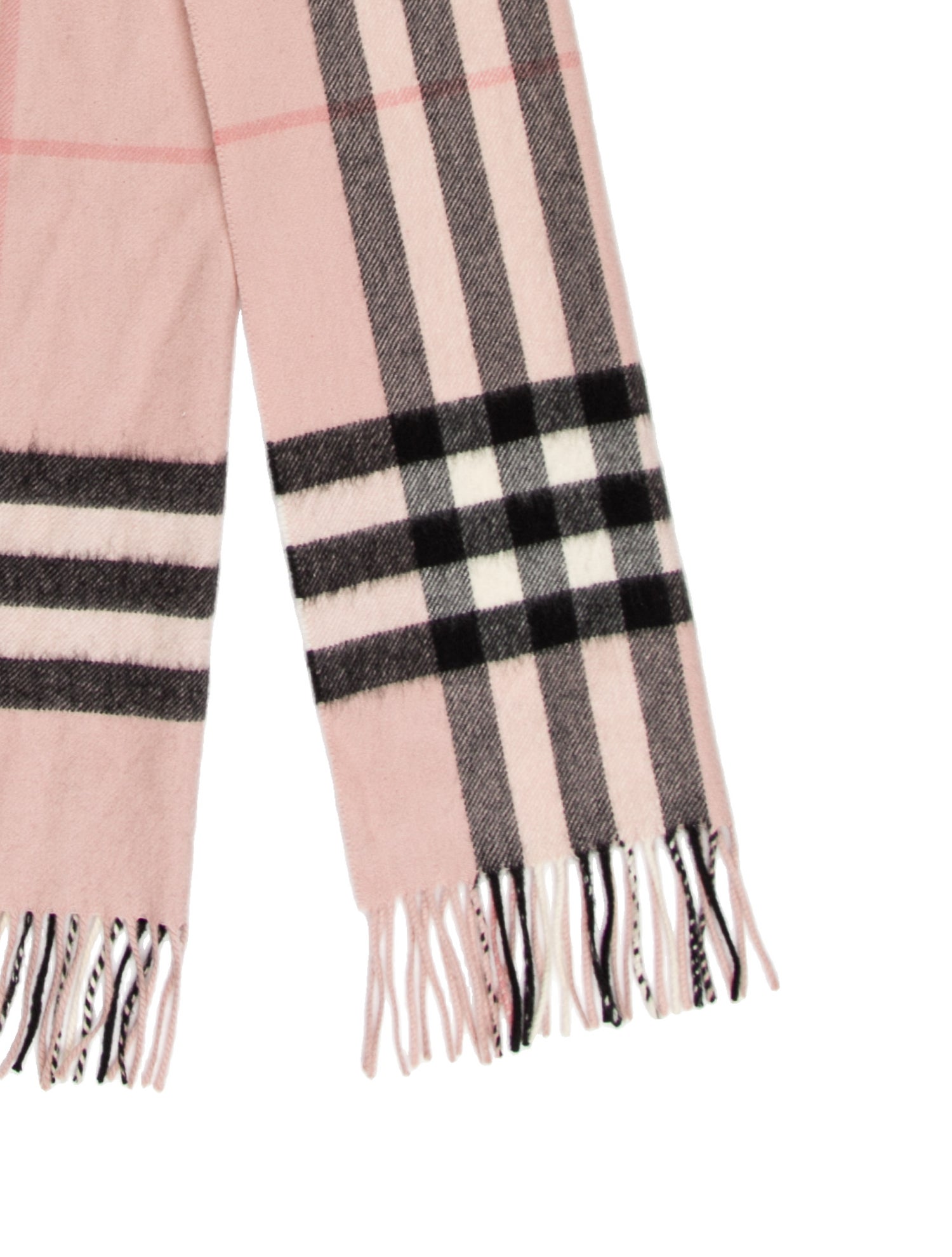 Burberry Cashmere Striped Scarf