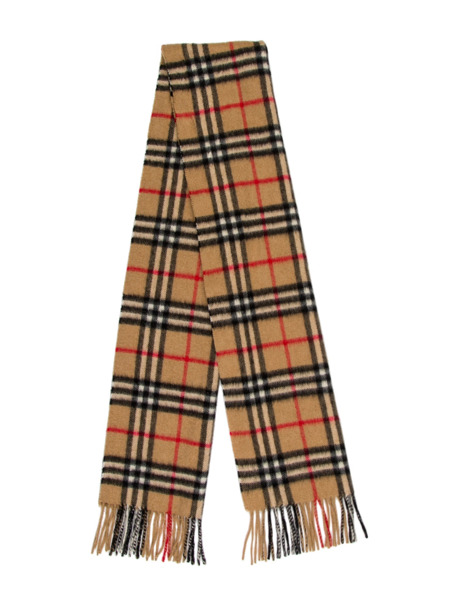 Burberry Cashmere Striped Scarf