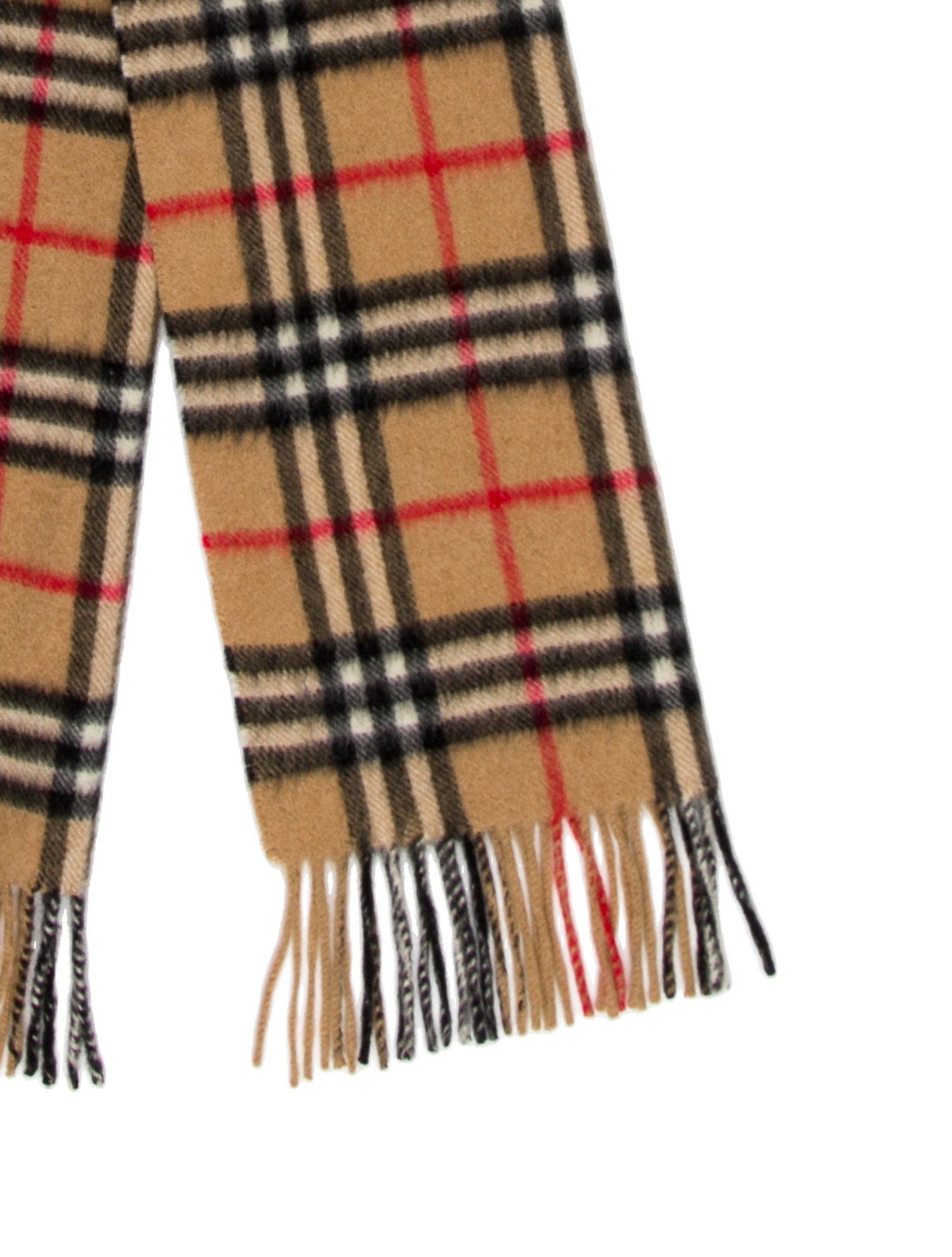 Burberry Cashmere Striped Scarf
