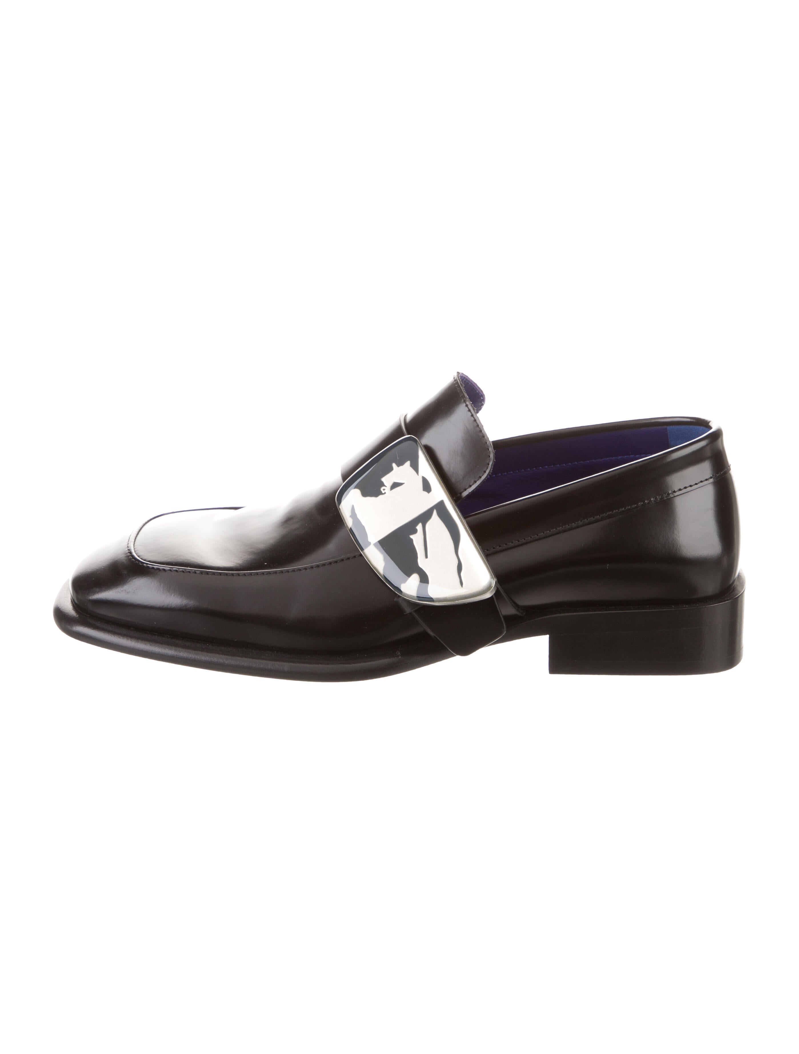Burberry Patent Leather Loafers