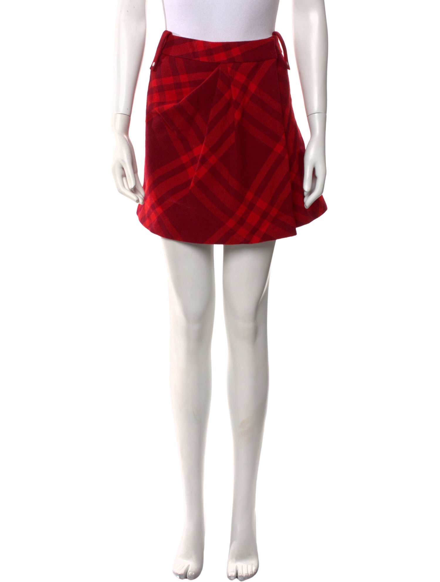 Burberry Wool Mini Skirt w/ Tags