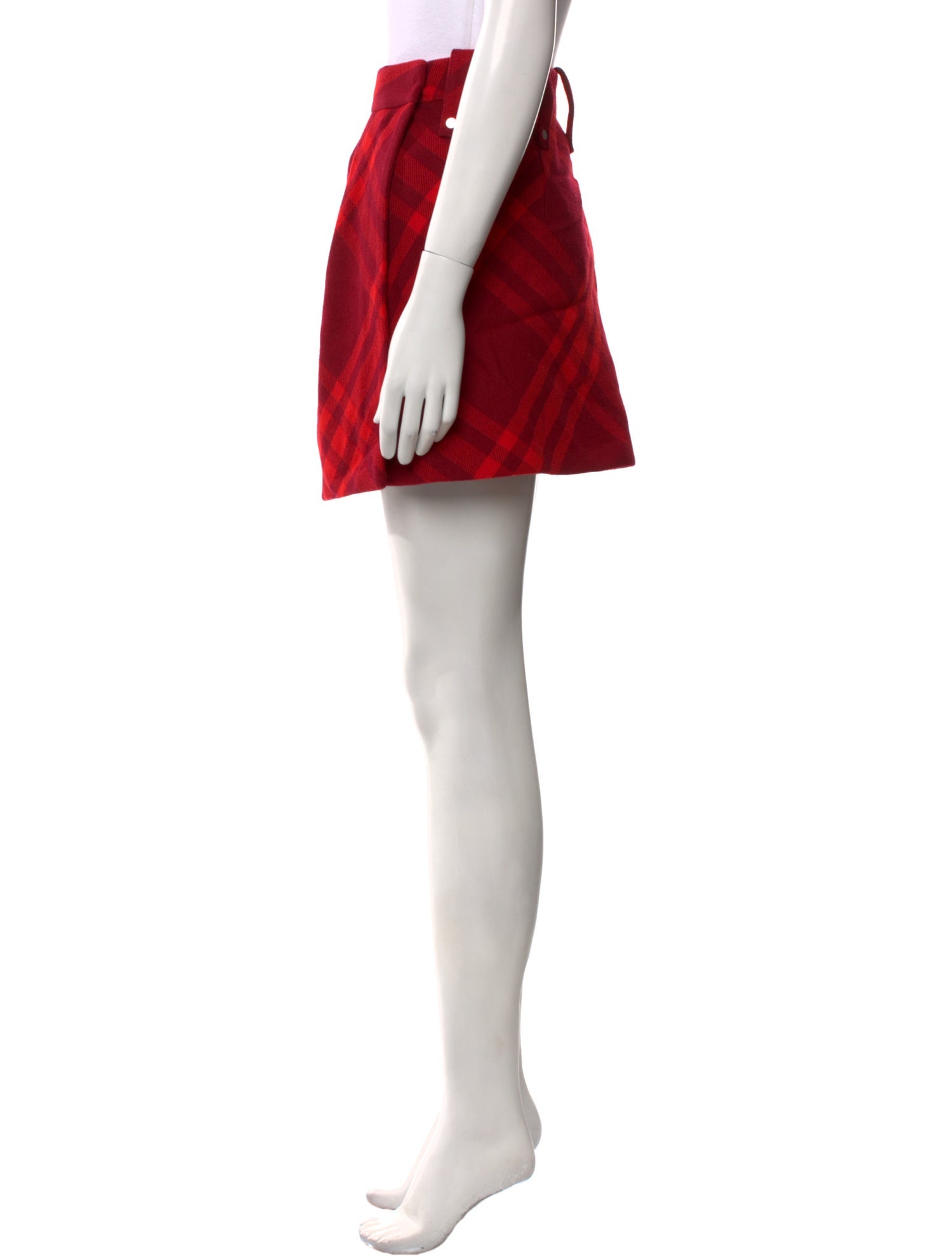 Burberry Wool Mini Skirt w/ Tags