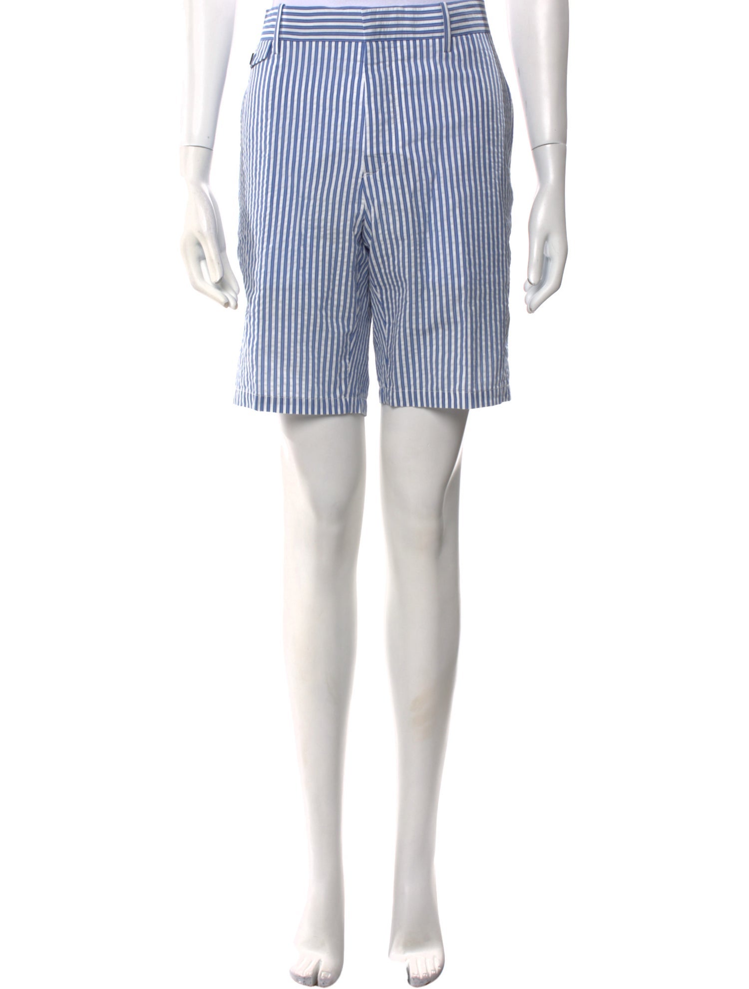 Burberry Striped Flat Front Shorts w/ Tags