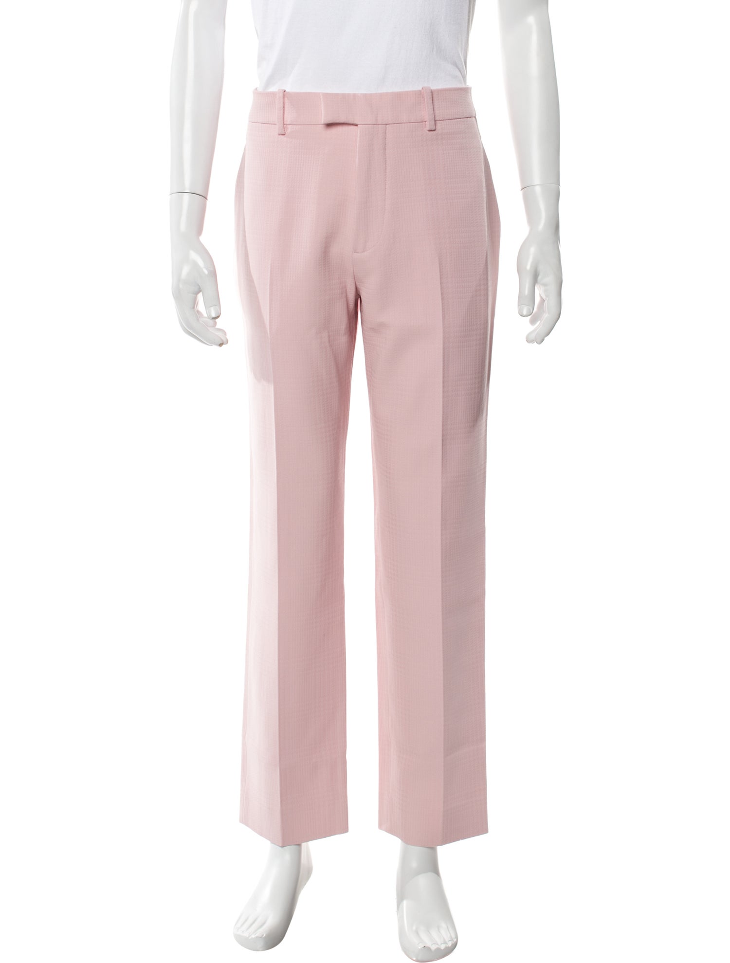 Burberry Wool Straight Leg Pants