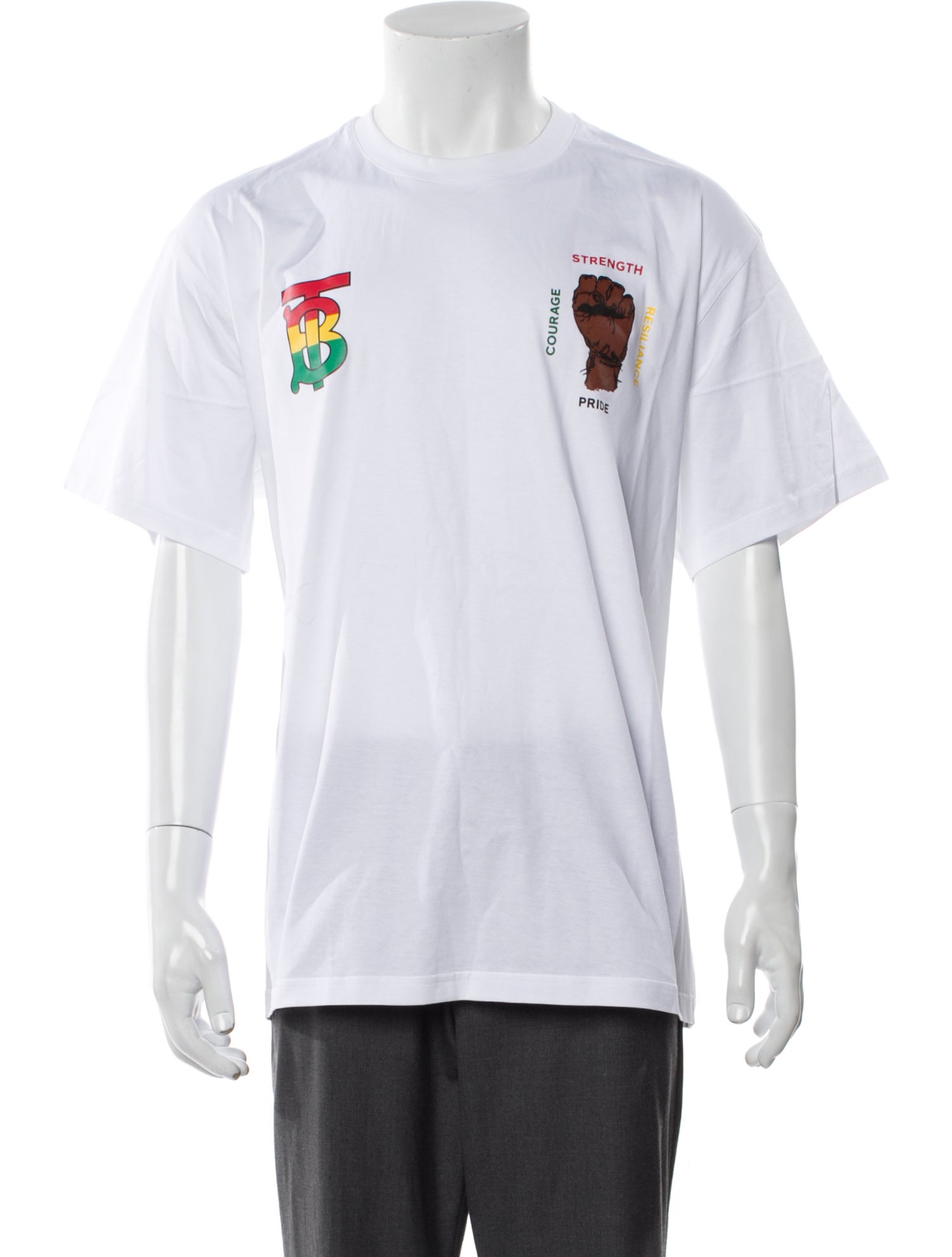 Burberry Graphic Print Crew Neck T-Shirt w/ Tags