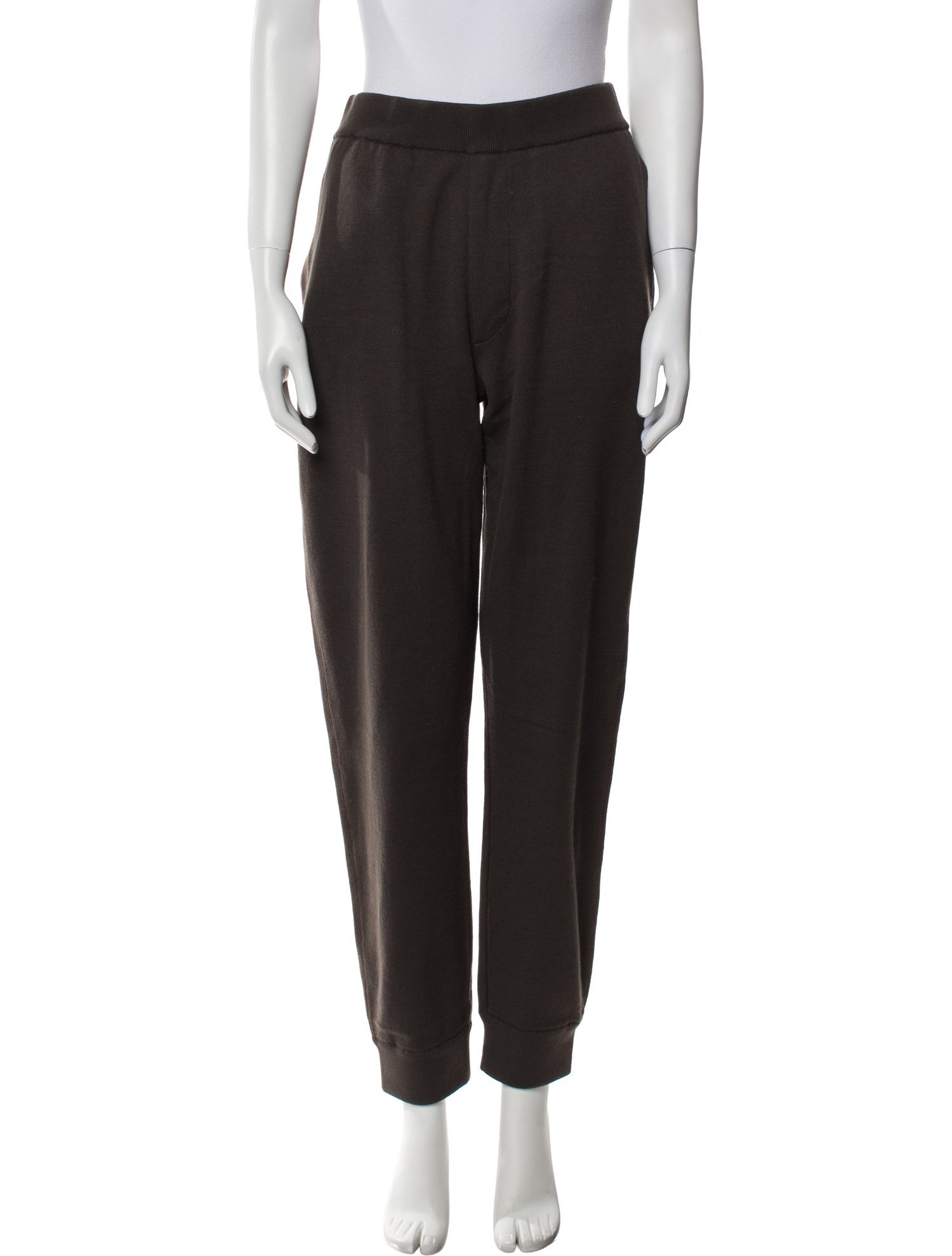 Burberry Wool Embroidered Accent Sweatpants w/ Tags