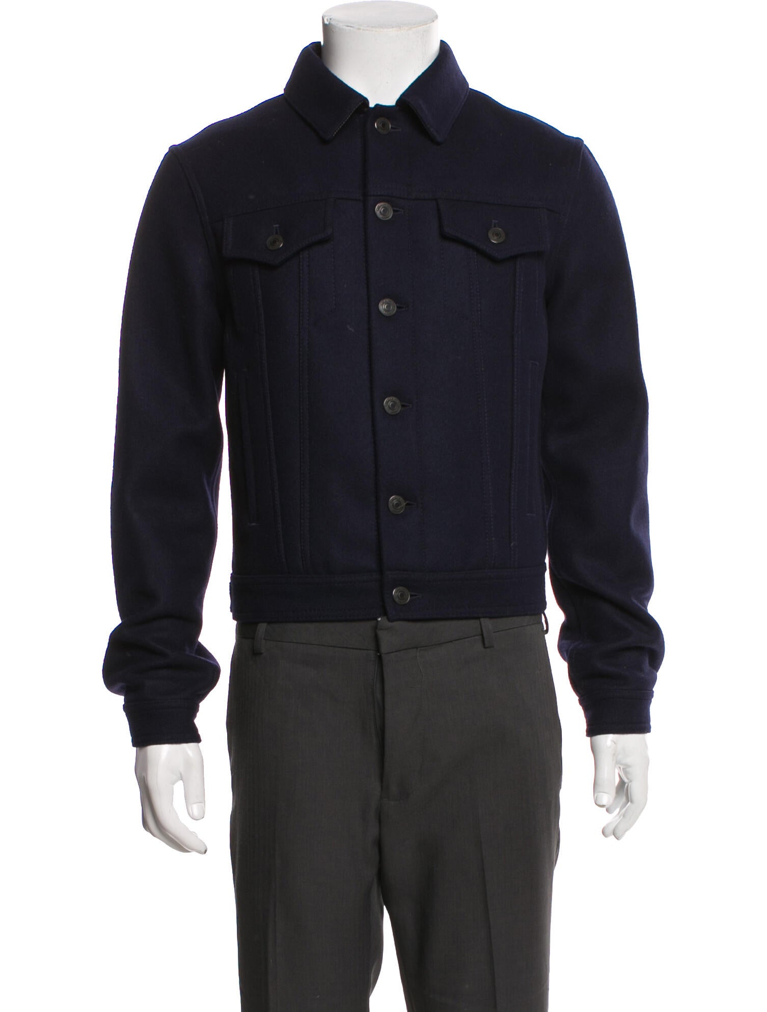 Burberry Brit Wool Trucker Jacket w/ Tags