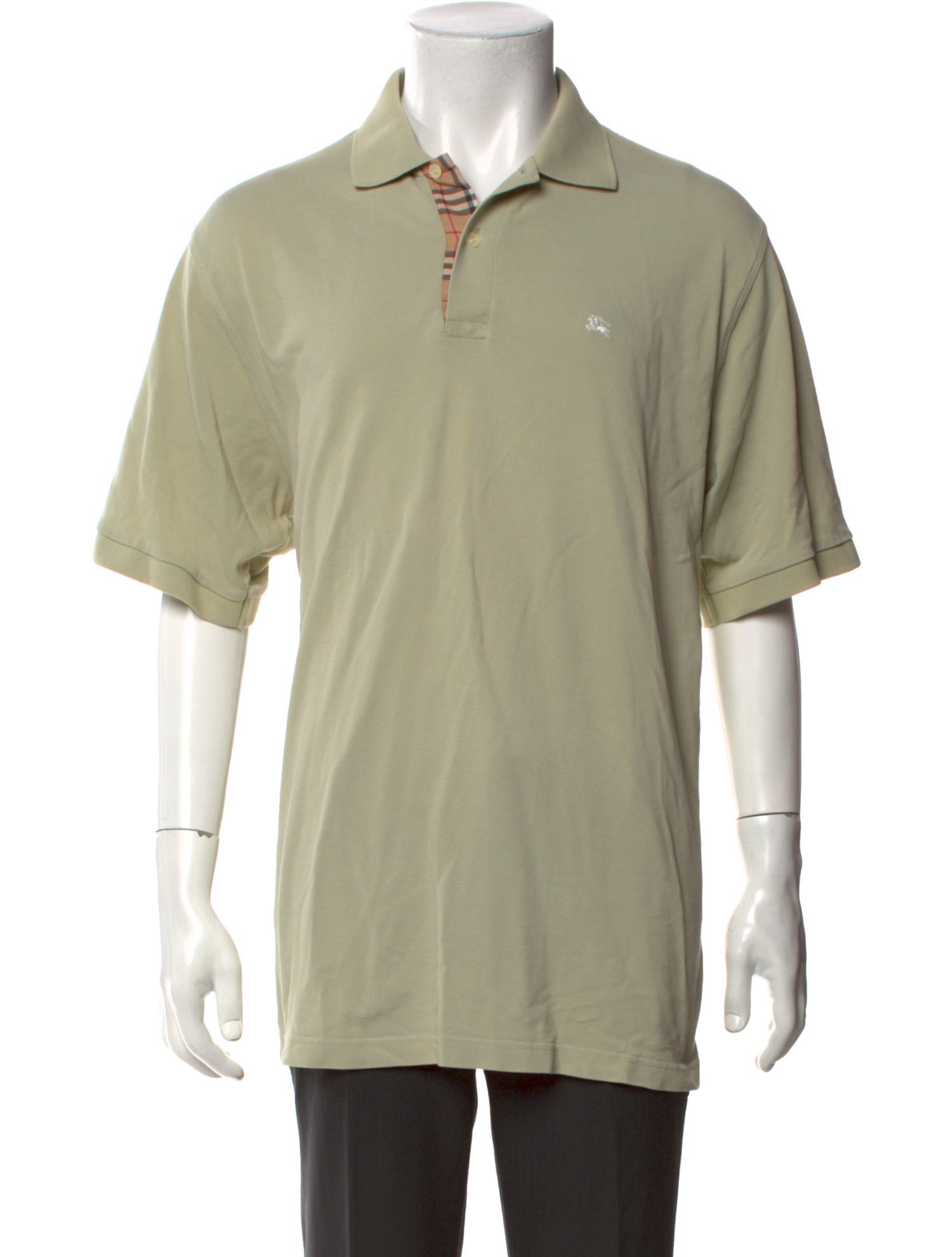 Burberry Collar Short Sleeve Polo Shirt