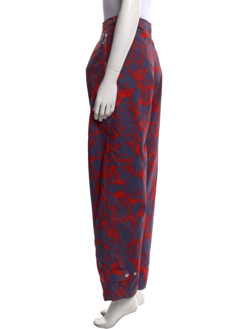 Burberry Printed Wide Leg Pants