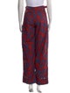 Burberry Printed Wide Leg Pants