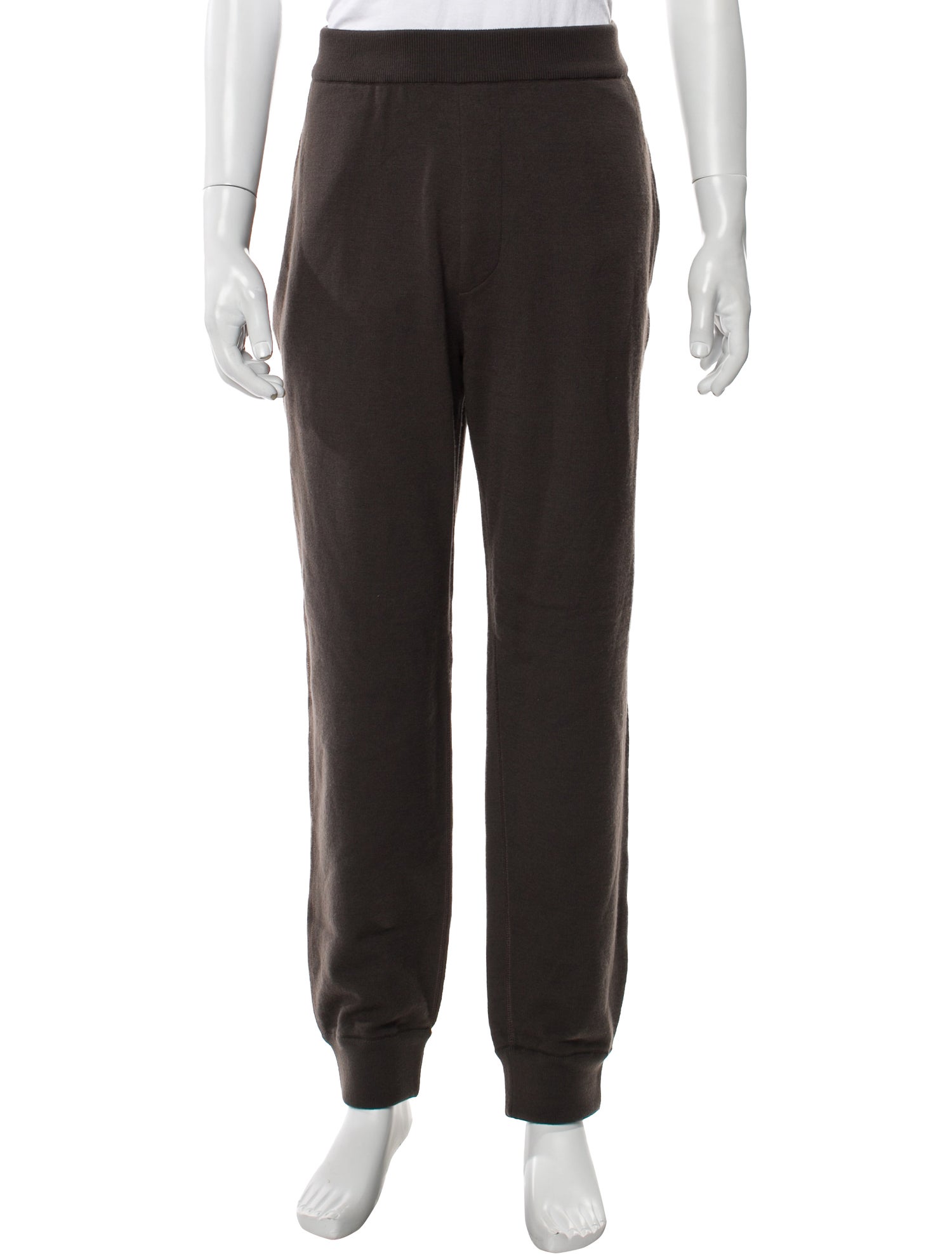 Burberry Wool Embroidered Accent Sweatpants w/ Tags