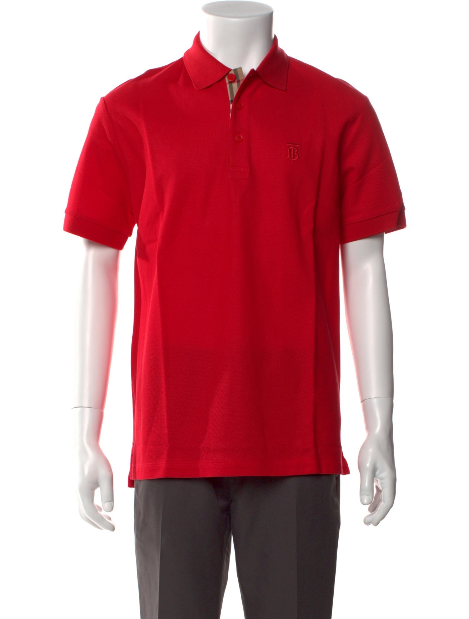 Burberry Collar Short Sleeve Polo Shirt w/ Tags