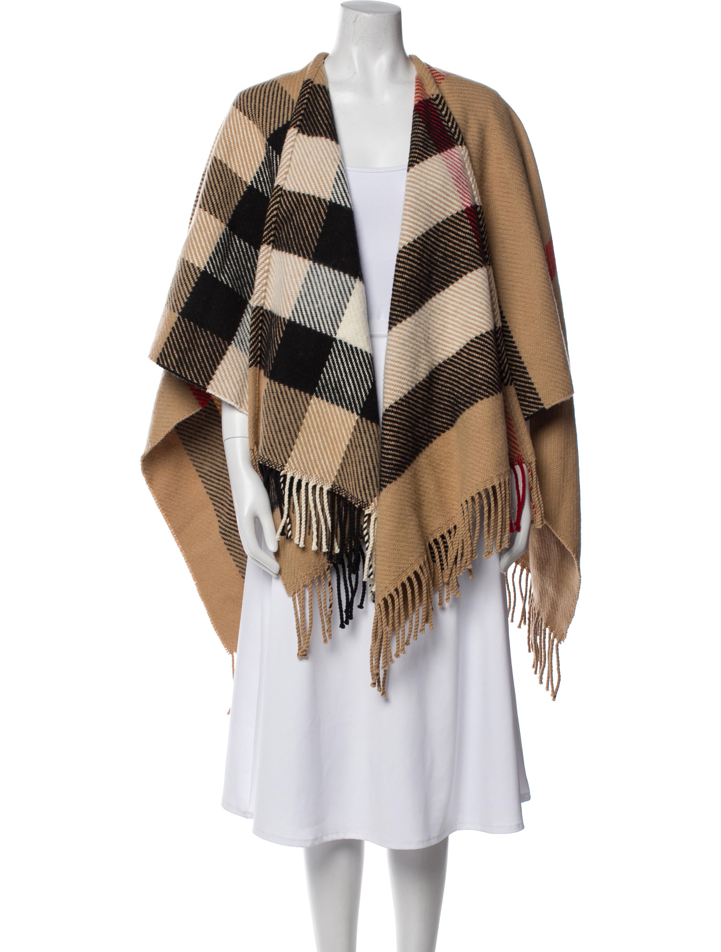 Burberry Wool Striped Shawl