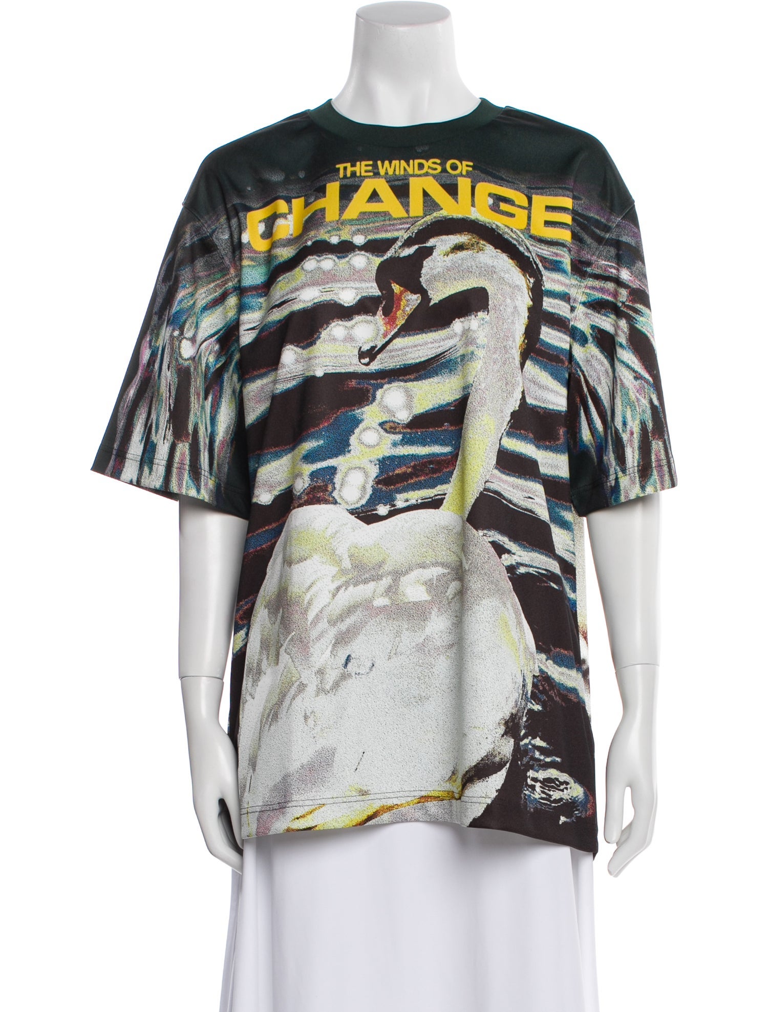 Burberry Printed Crew Neck T-Shirt w/ Tags