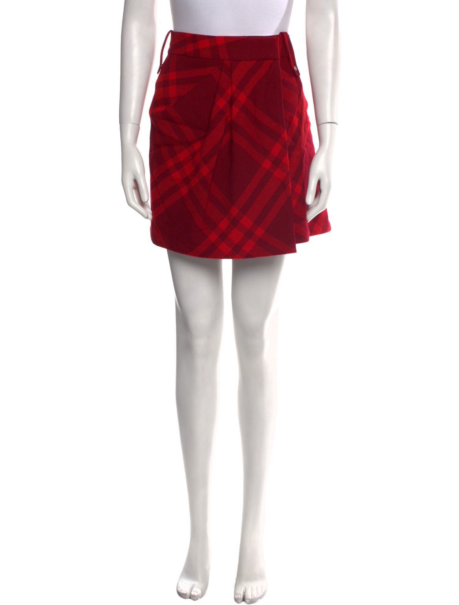 Burberry Wool Mini Skirt w/ Tags