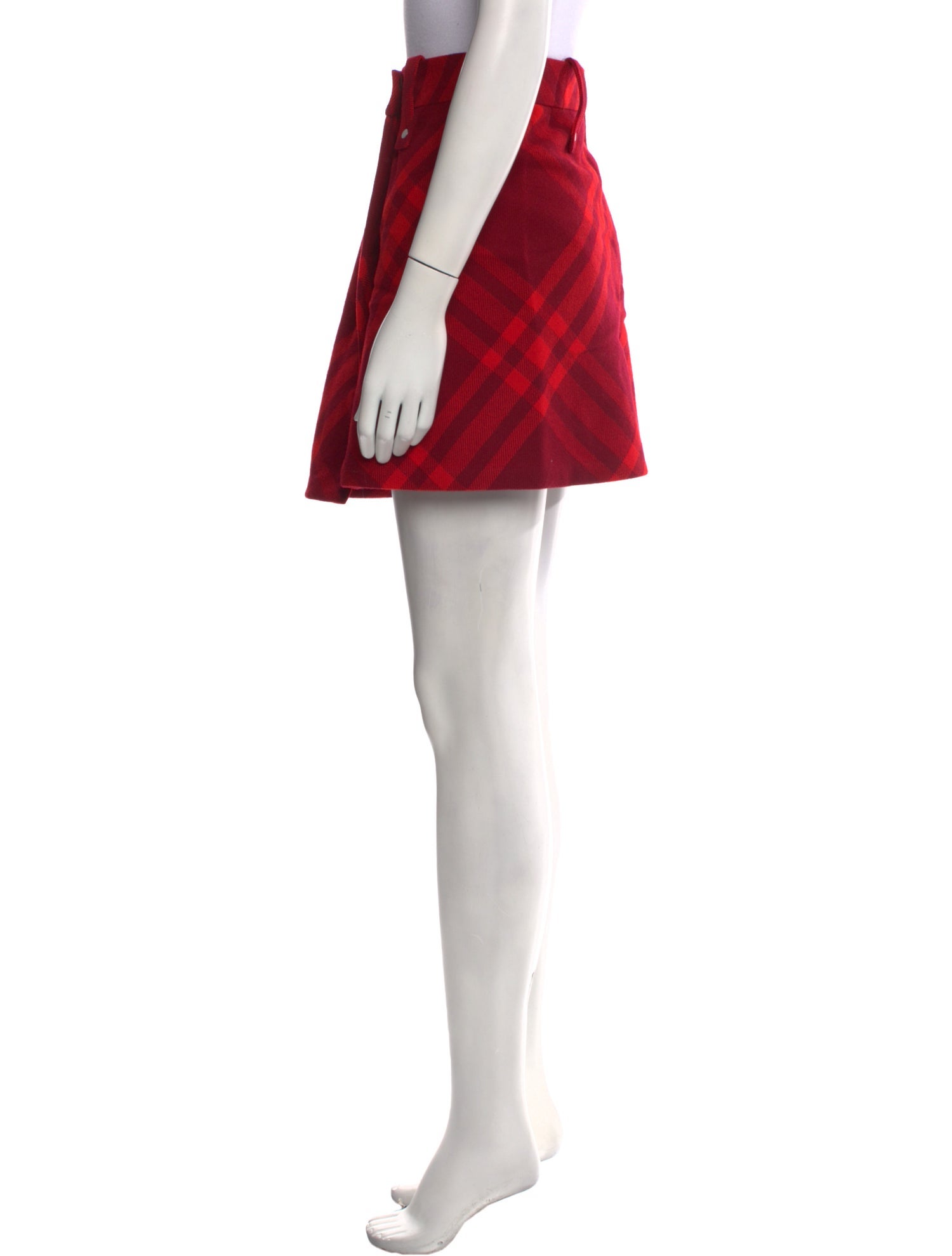 Burberry Wool Mini Skirt w/ Tags