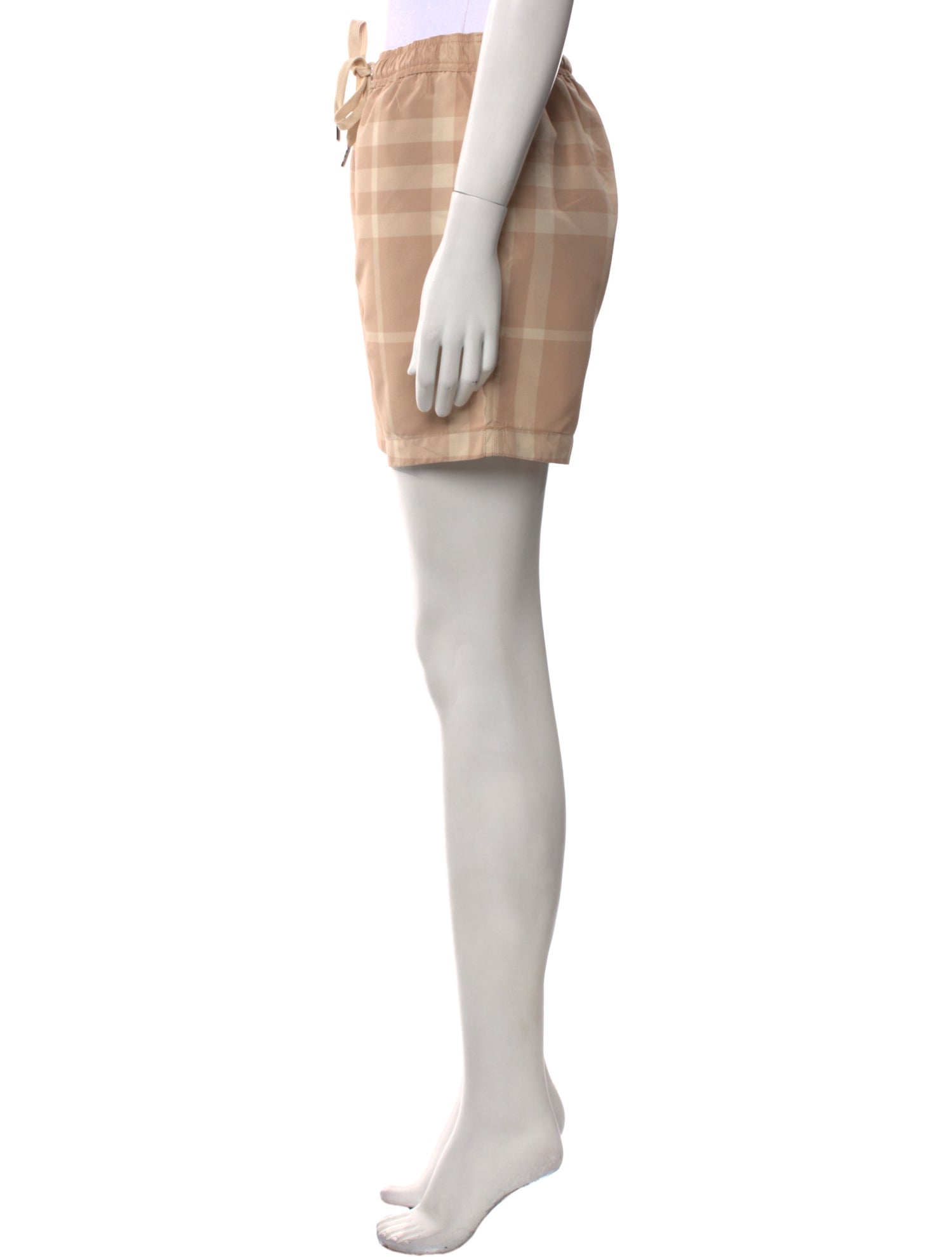 Burberry Plaid Print Swim Trunks w/ Tags