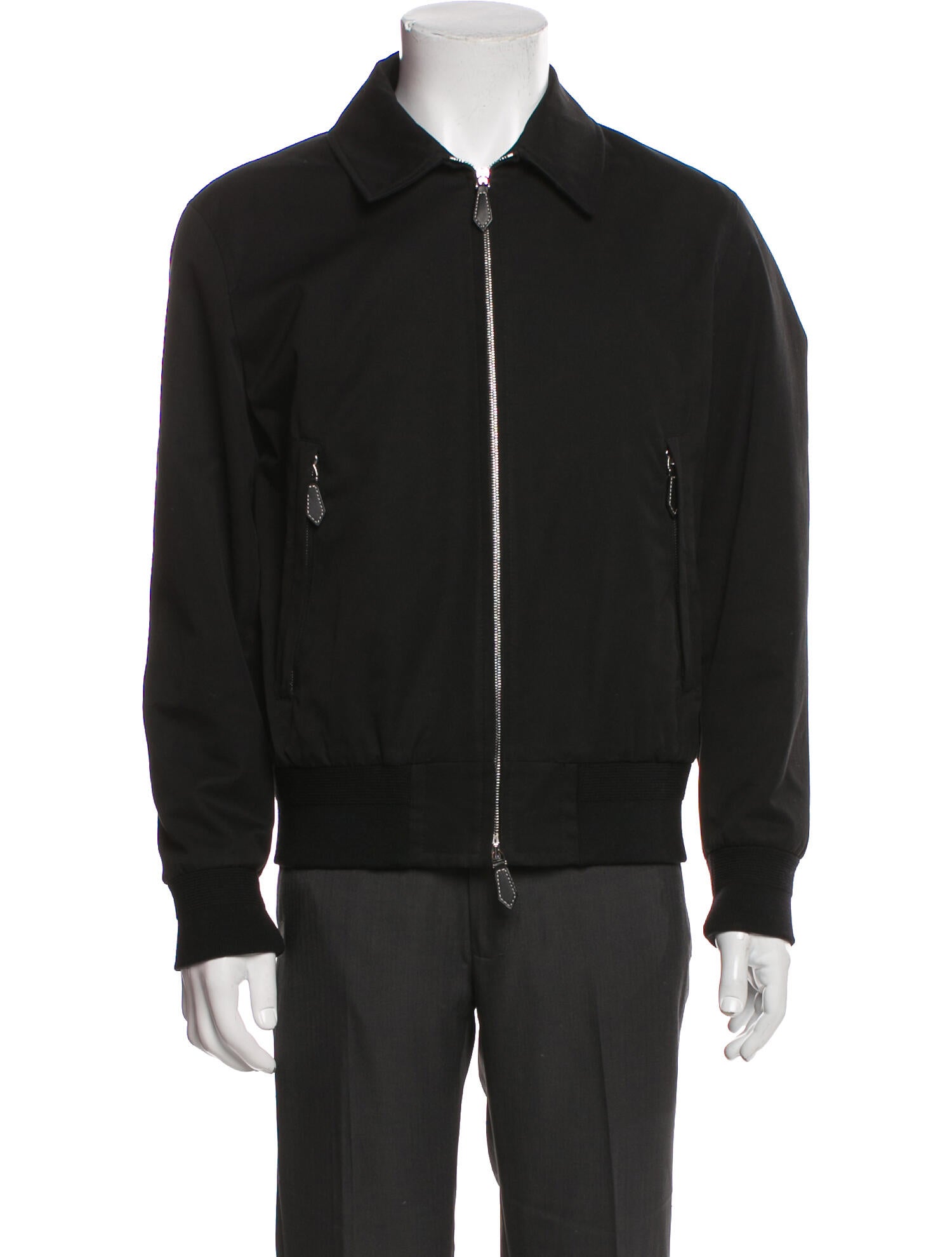 Burberry Nova Check Pattern Bomber Jacket