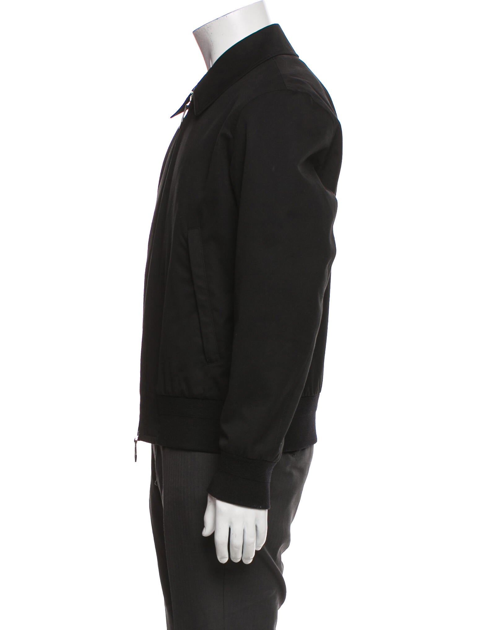 Burberry Nova Check Pattern Bomber Jacket