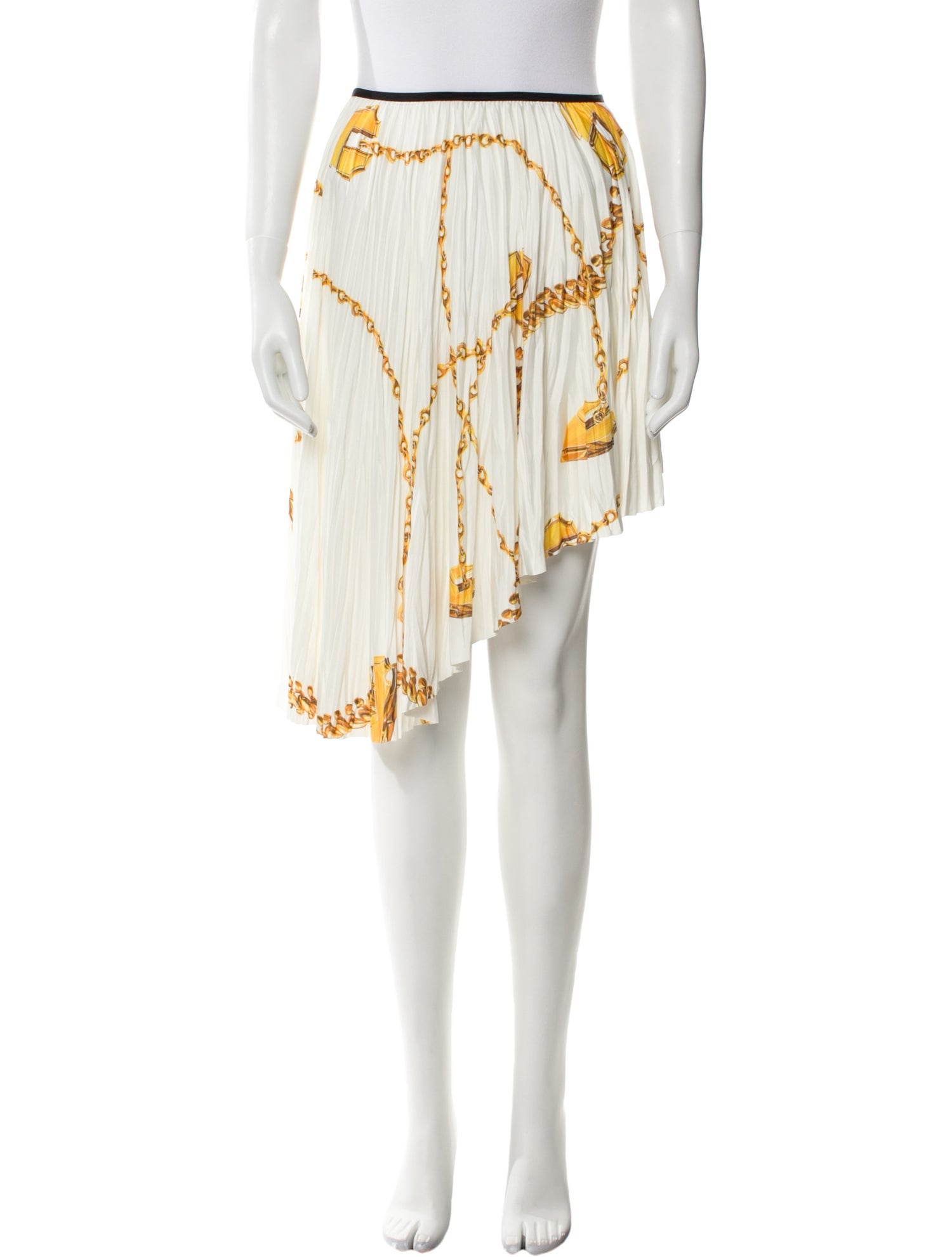 Burberry Printed Knee-Length Skirt