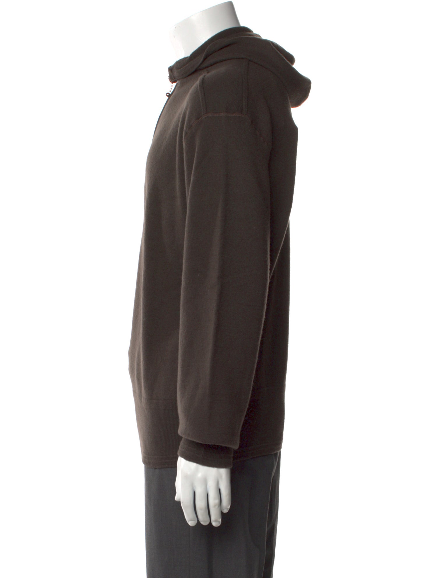 Burberry Wool Mock Neck Polo Sweater w/ Tags