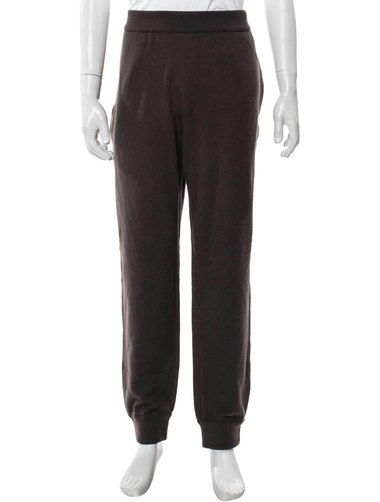 Burberry Wool Embroidered Accent Sweatpants w/ Tags