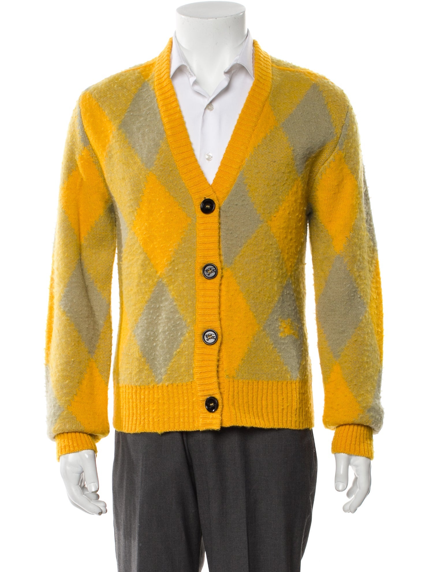 Burberry Wool Printed Sweater w/ Tags