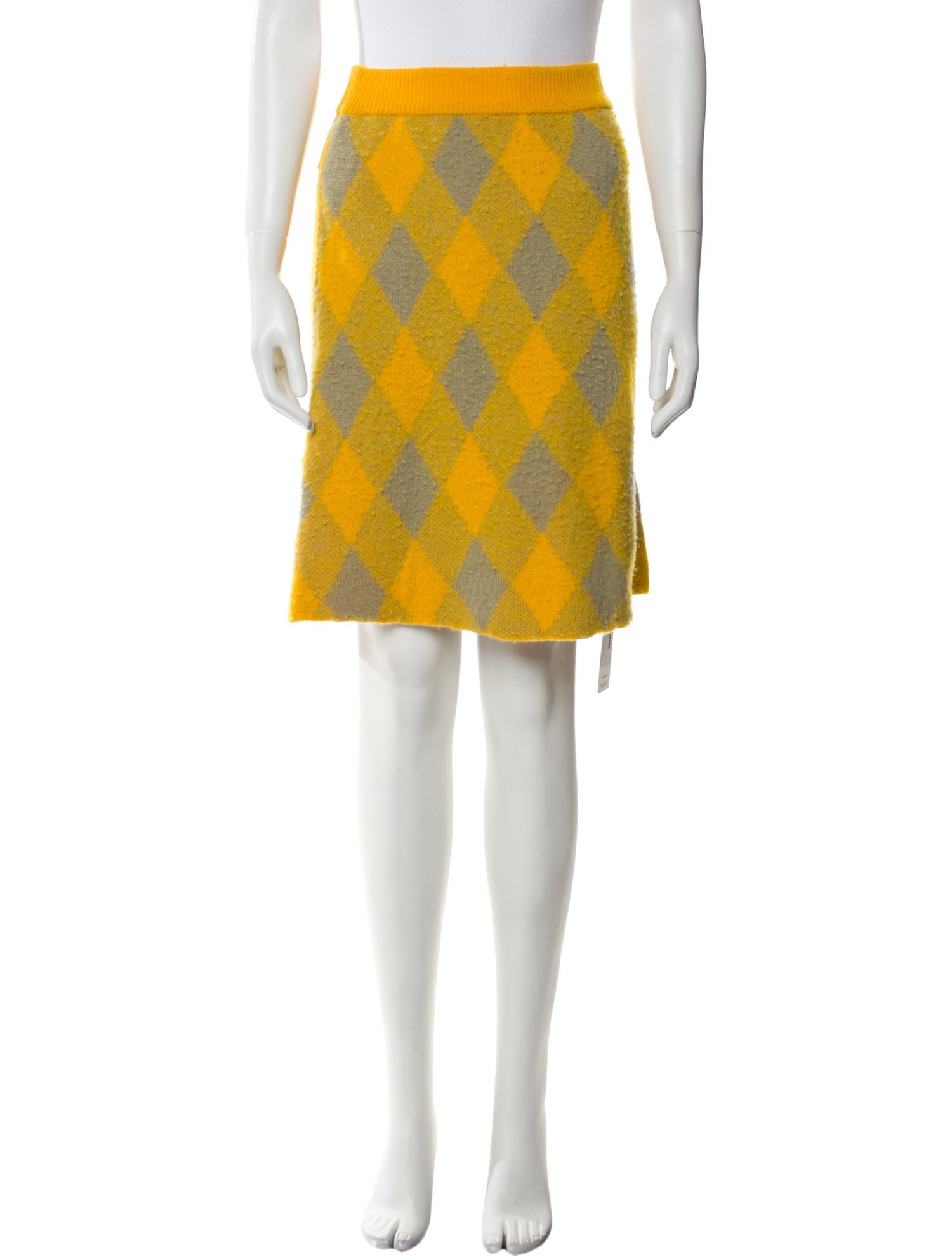 Burberry Wool Knee-Length Skirt w/ Tags