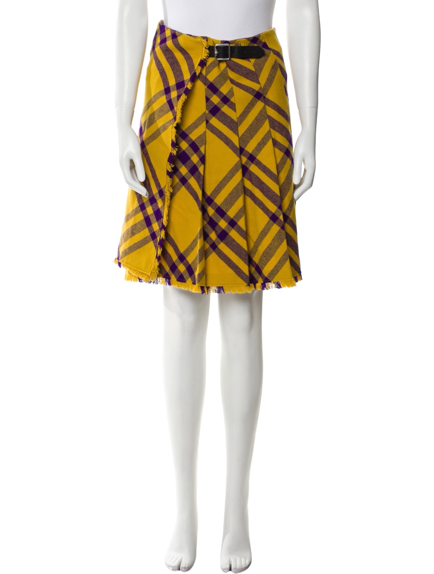 Burberry Wool Knee-Length Skirt w/ Tags