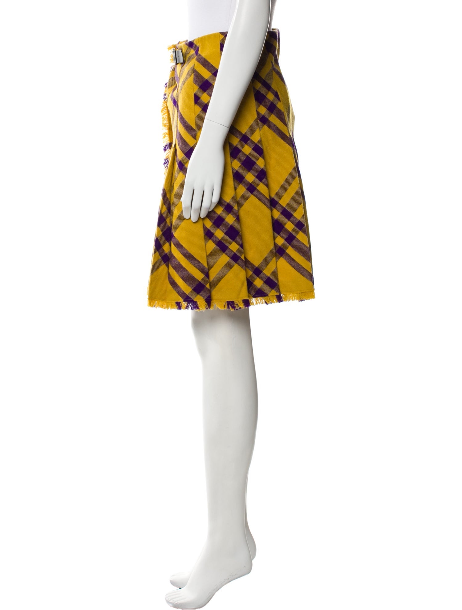Burberry Wool Knee-Length Skirt w/ Tags