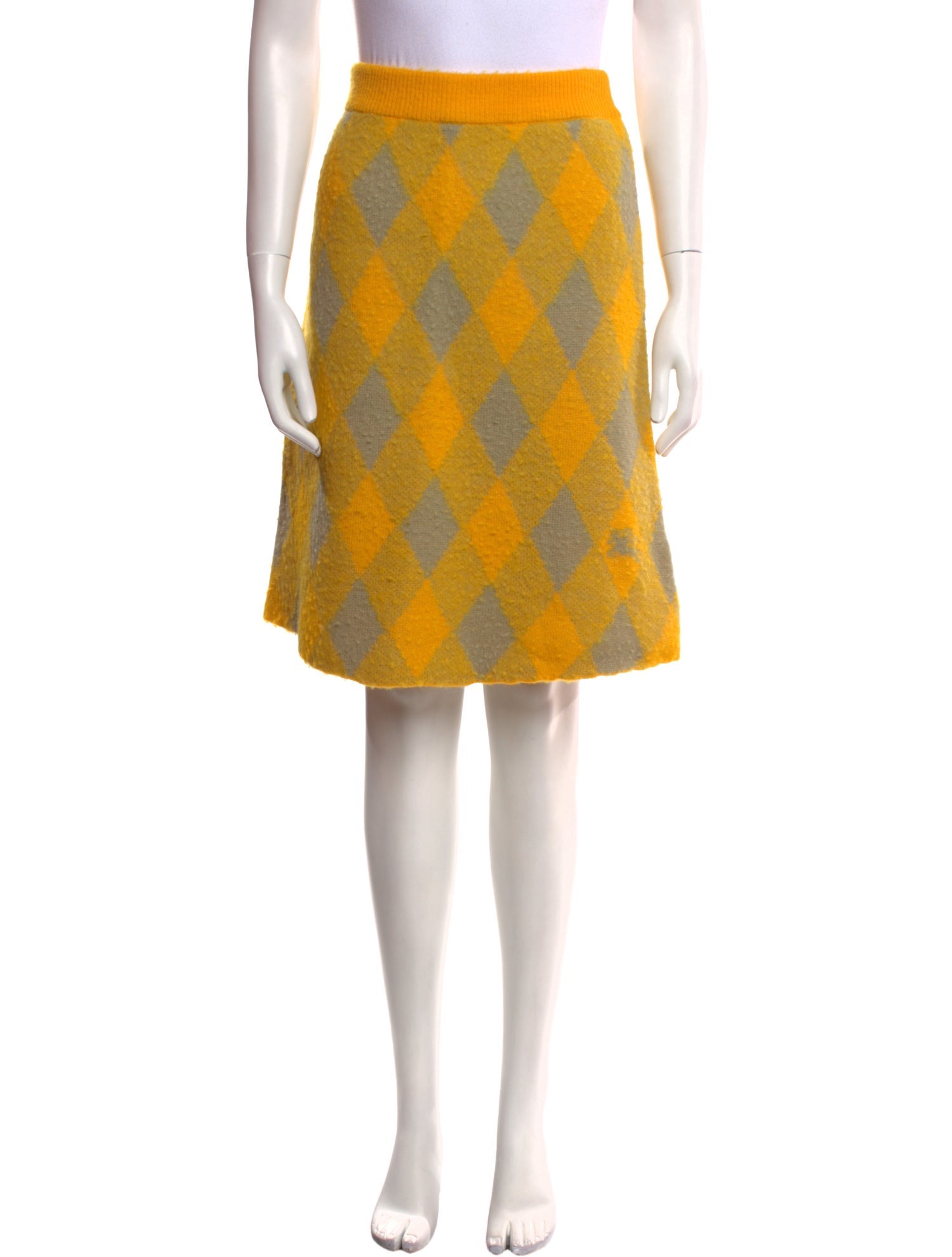 Burberry Wool Knee-Length Skirt w/ Tags