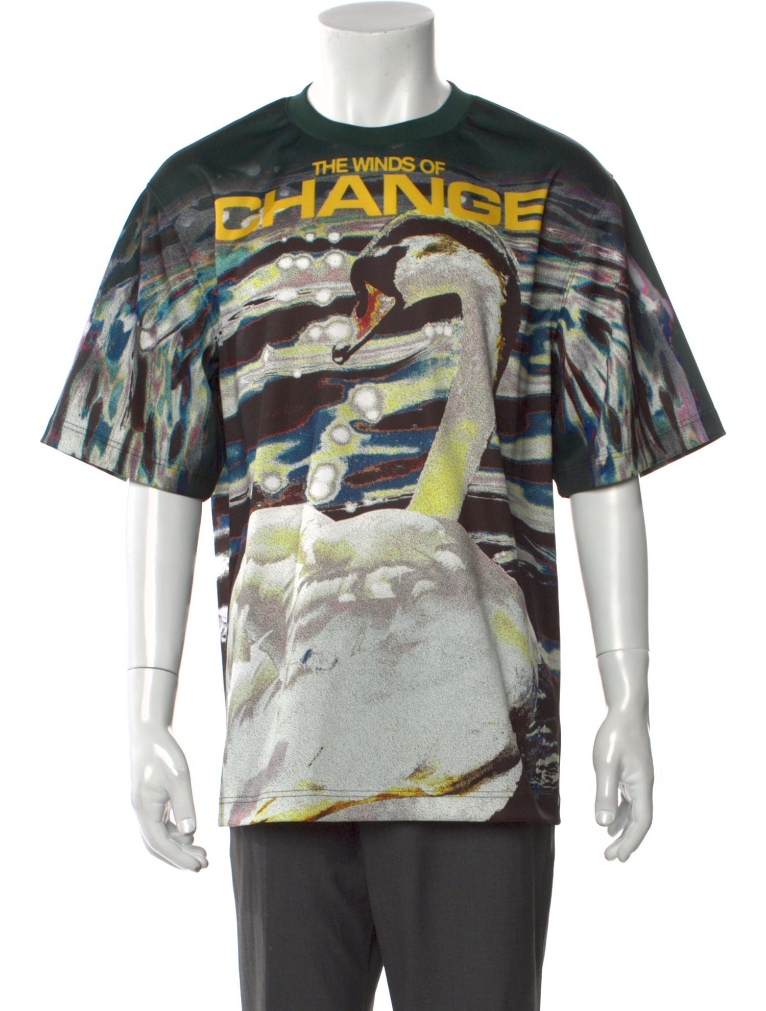 Burberry Printed Crew Neck T-Shirt w/ Tags