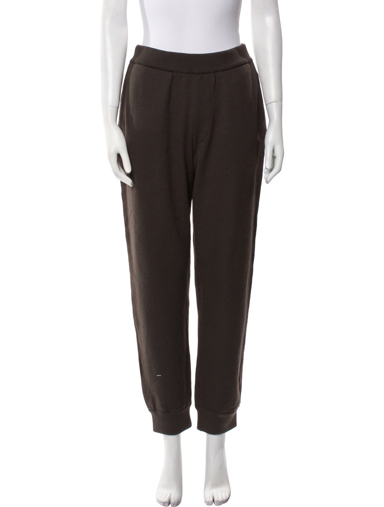 Burberry Wool Embroidered Accent Sweatpants w/ Tags