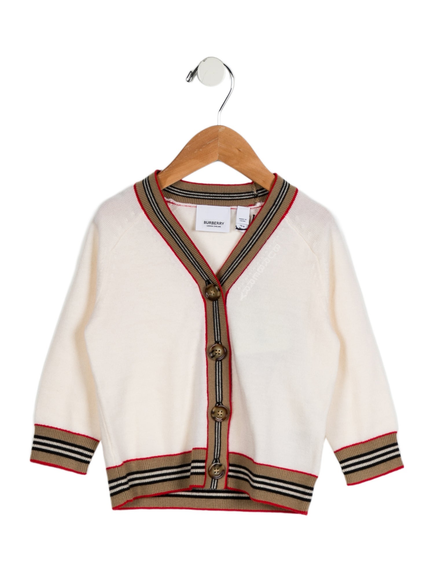 Burberry Boys' Button Up Cardiagn w/Tags