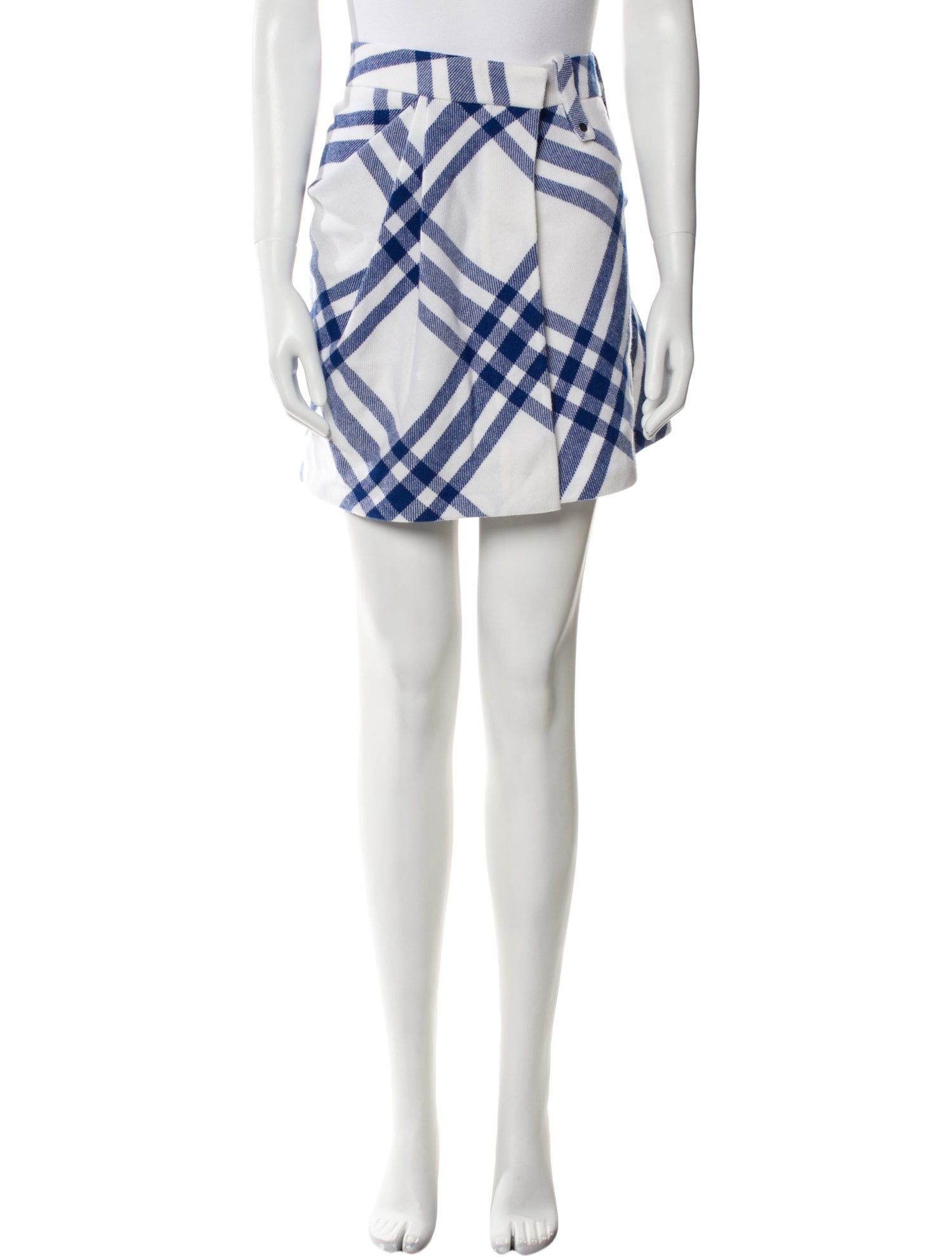 Burberry Wool Mini Skirt