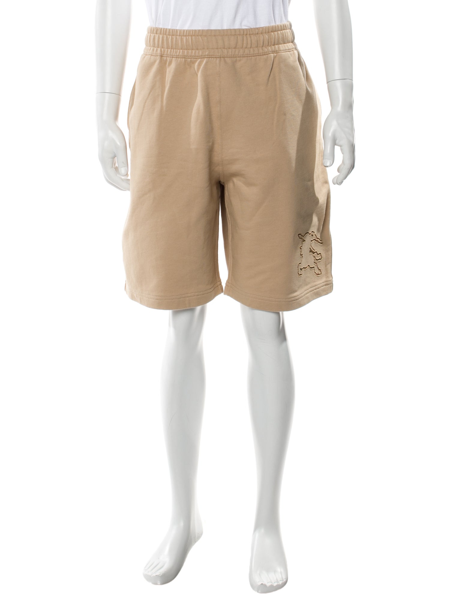 Burberry Nova Check Pattern Jogger Shorts w/ Tags