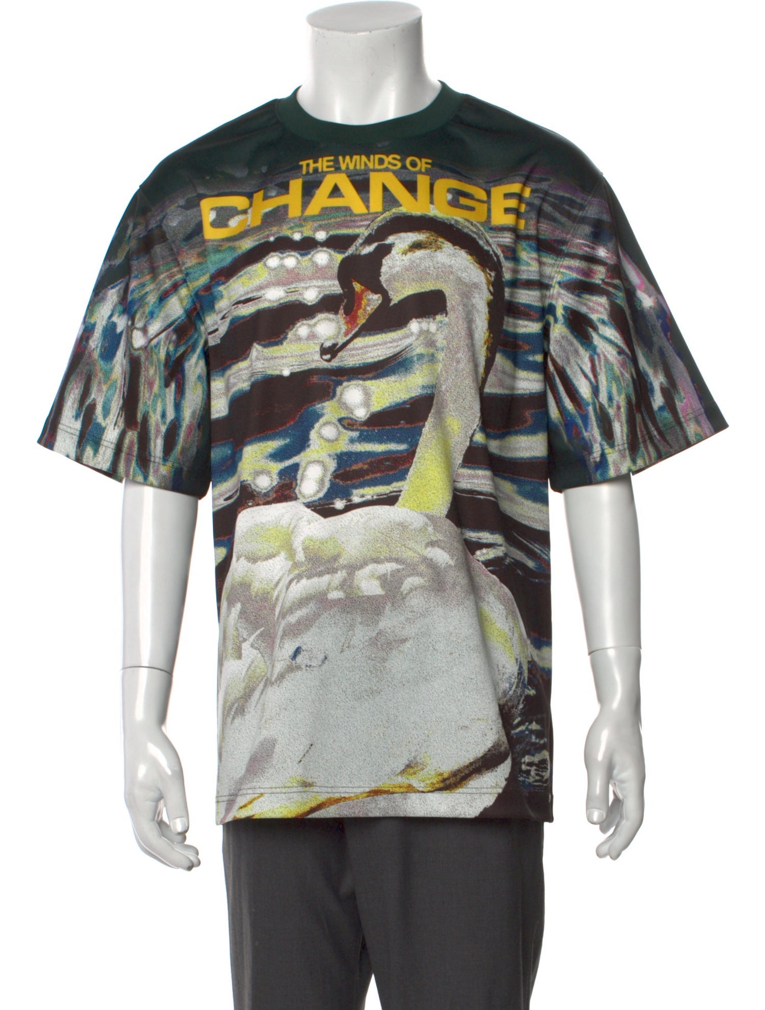 Burberry Printed Crew Neck T-Shirt w/ Tags