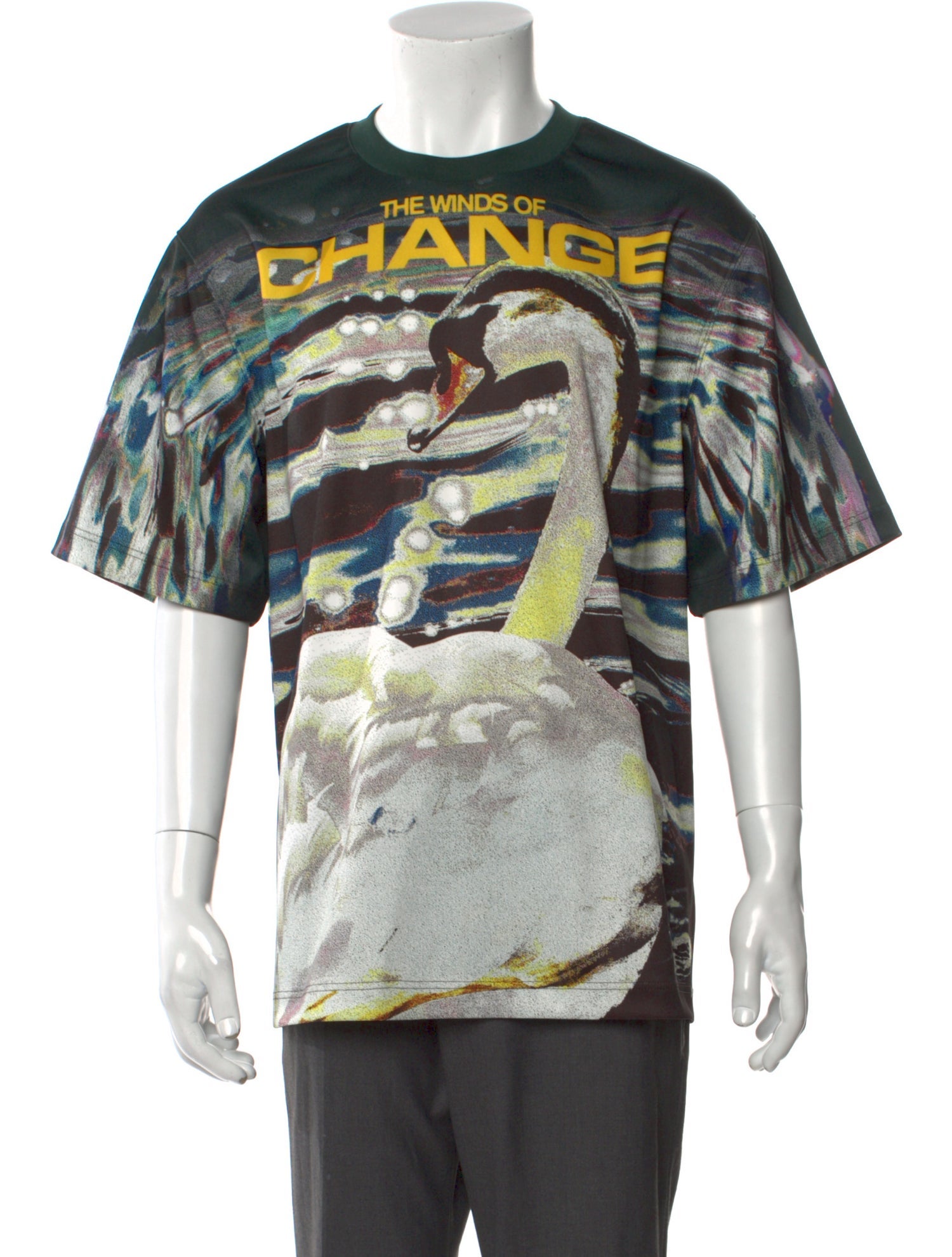 Burberry Printed Crew Neck T-Shirt w/ Tags