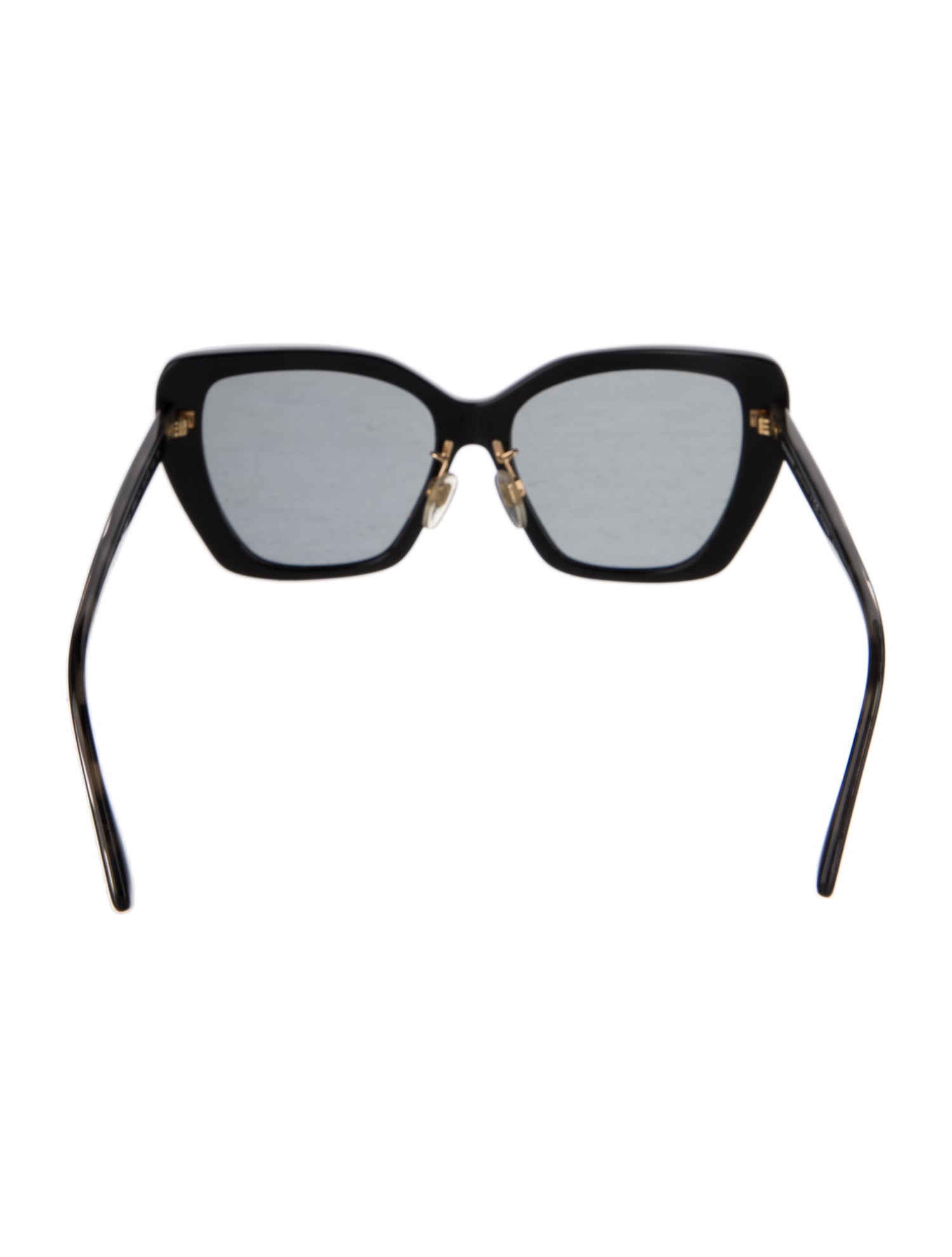 Burberry Beat Check Pattern Oversize Sunglasses