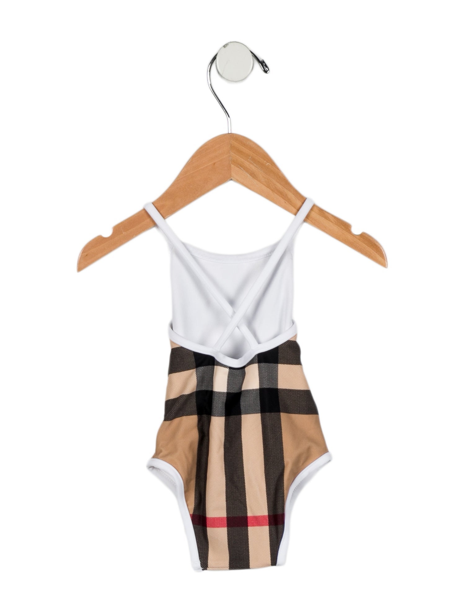 Burberry Infant Girls' House Check Swimsuit w/Tags