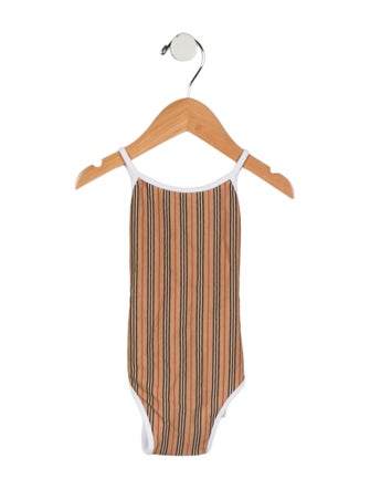 Burberry Toddler Girls' House Check Swimsuit