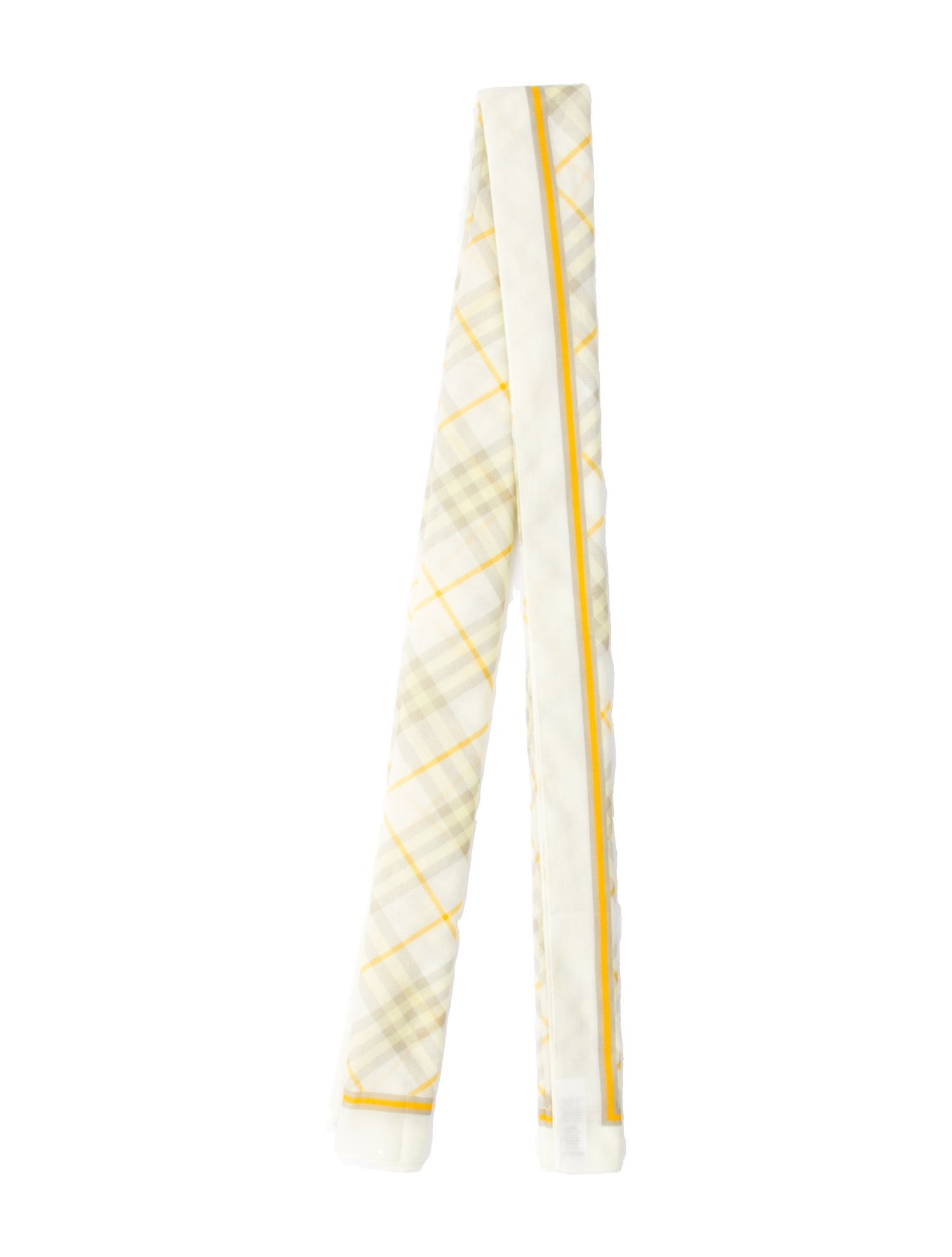 Burberry Silk Printed Scarf w/ Tags