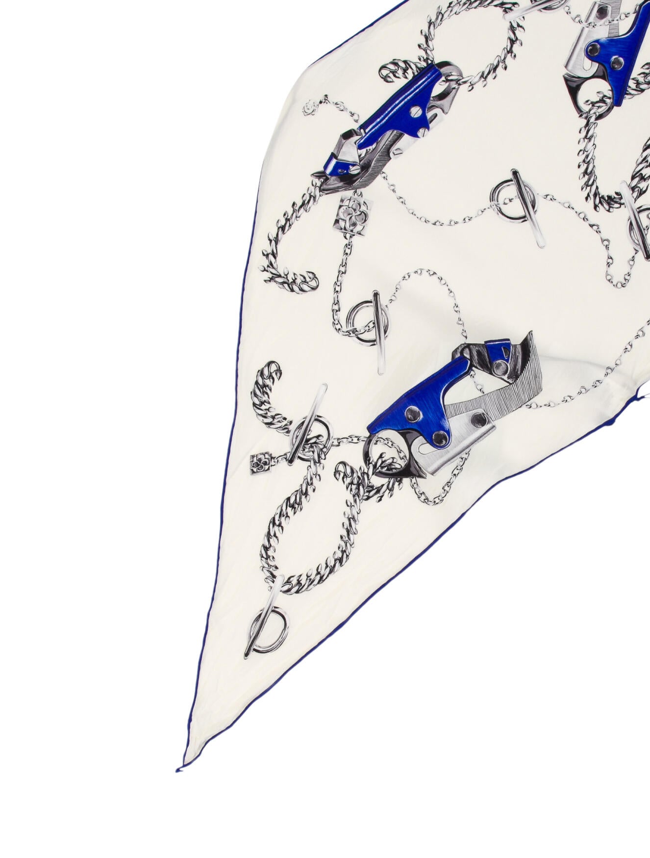 Burberry Silk Printed Scarf w/ Tags