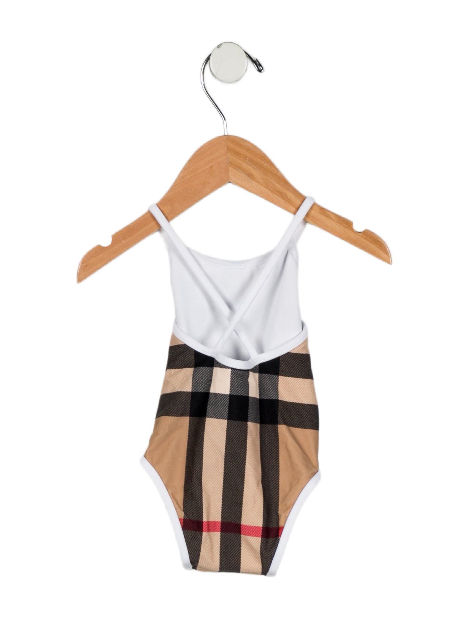 Burberry Infant Girls' House Check Swimsuit w/Tags