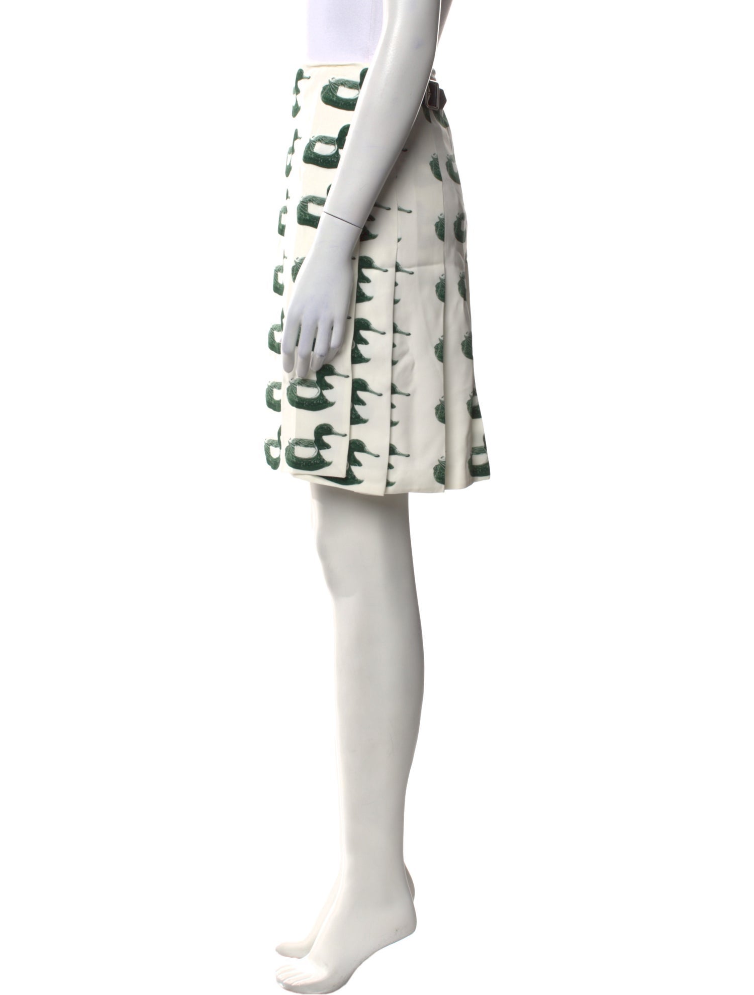 Burberry Printed Knee-Length Skirt