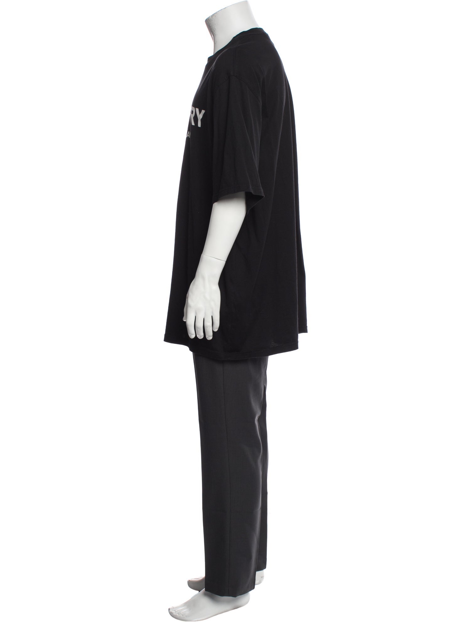 Burberry Graphic Print Crew Neck T-Shirt