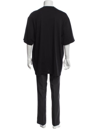 Burberry Graphic Print Crew Neck T-Shirt