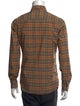 Burberry House Check Pattern Long Sleeve Dress Shirt