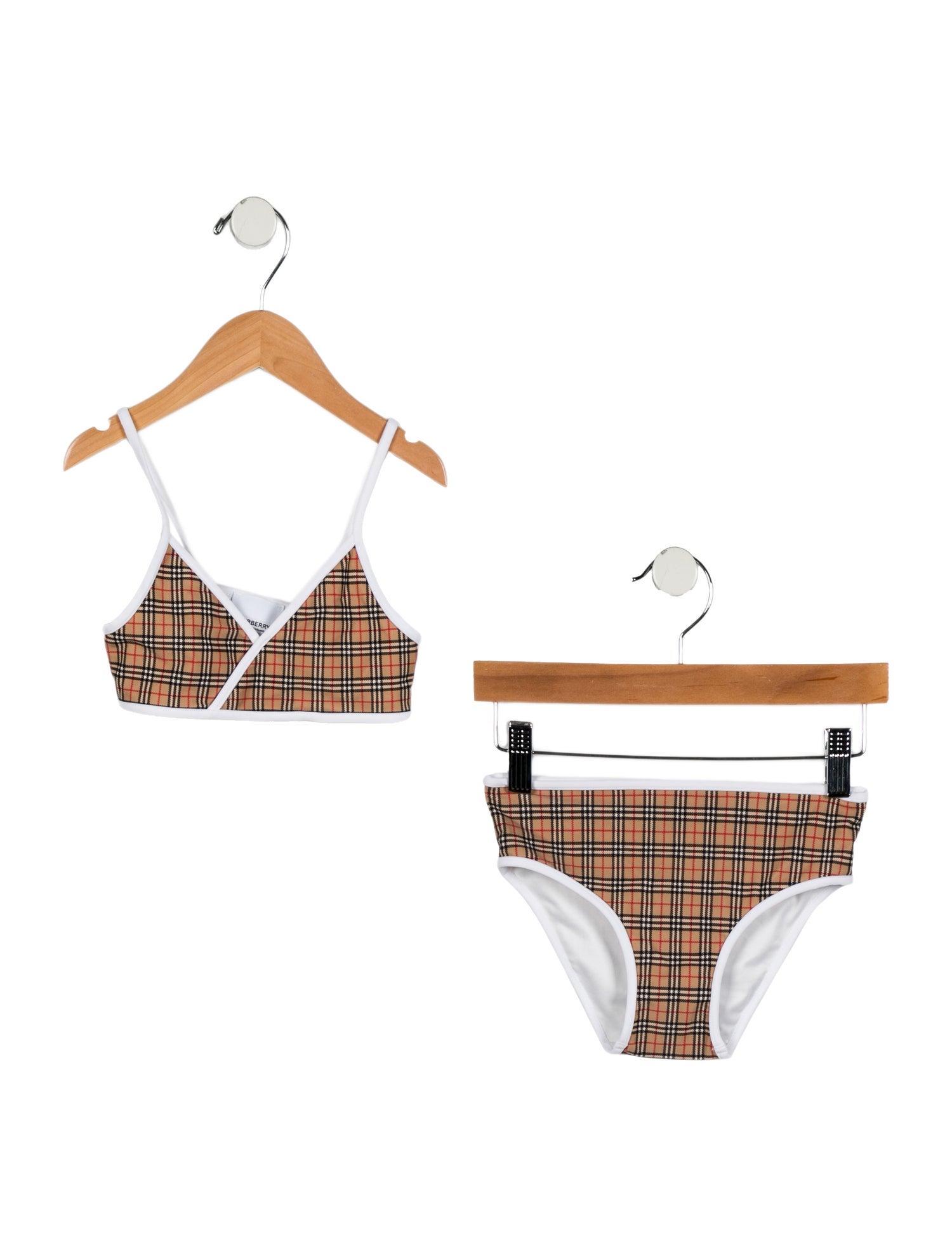 Burberry Girls' Checkprint Swimsuit w/Tags