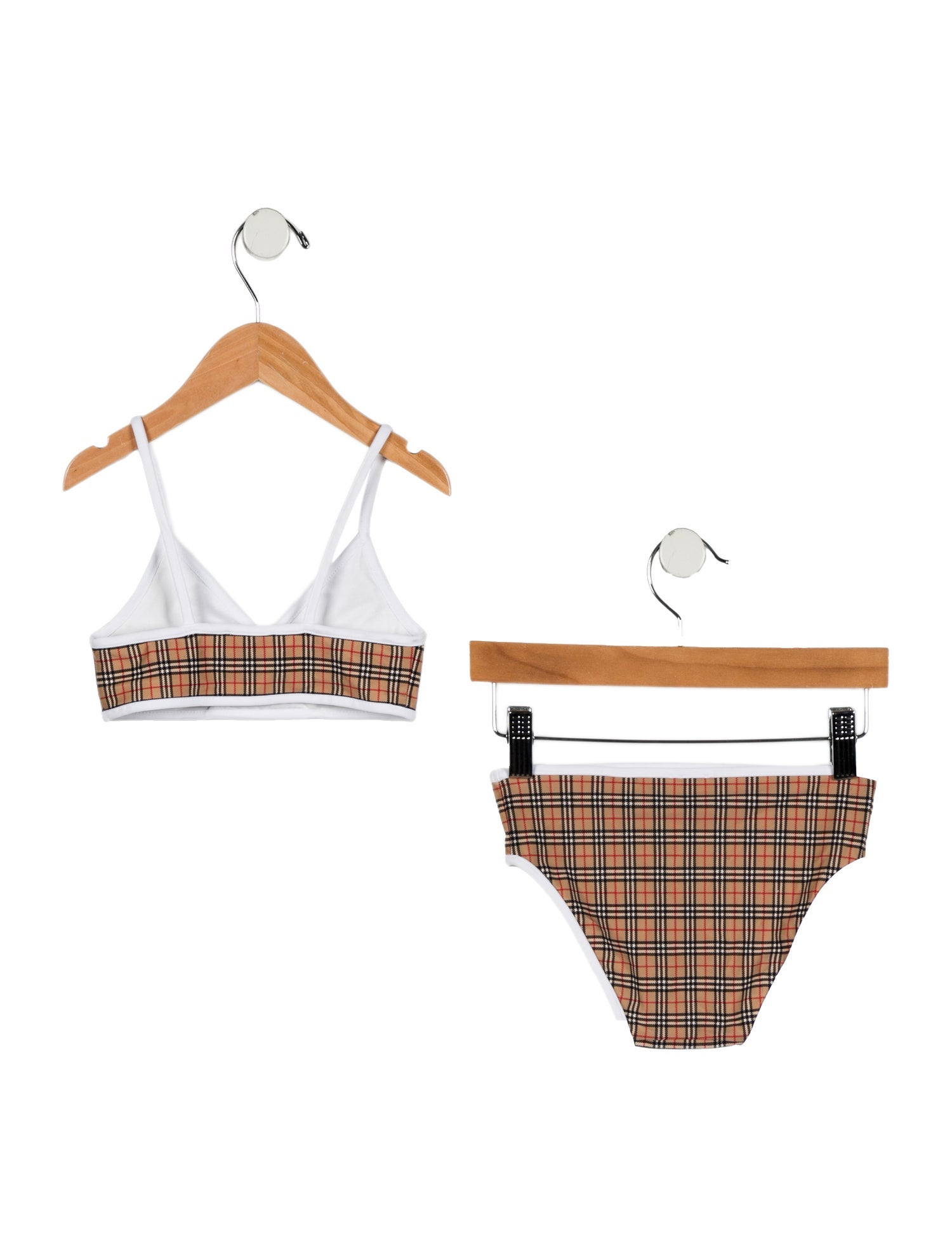 Burberry Girls' Checkprint Swimsuit w/Tags